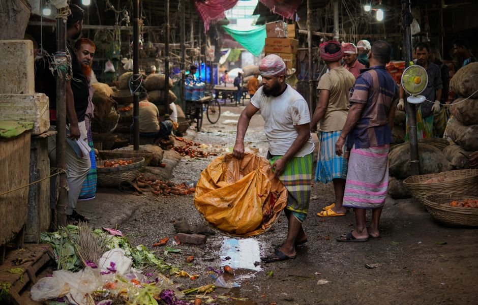 Busy Dhaka street scene — the real-world customers behind Bangladeshi social media comments