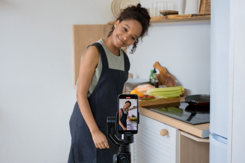 Influencer creating Instagram content - collab post comments reflect on the brand