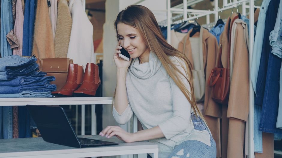 Customer shopping on a phone - Instagram ad comments shape buying decisions
