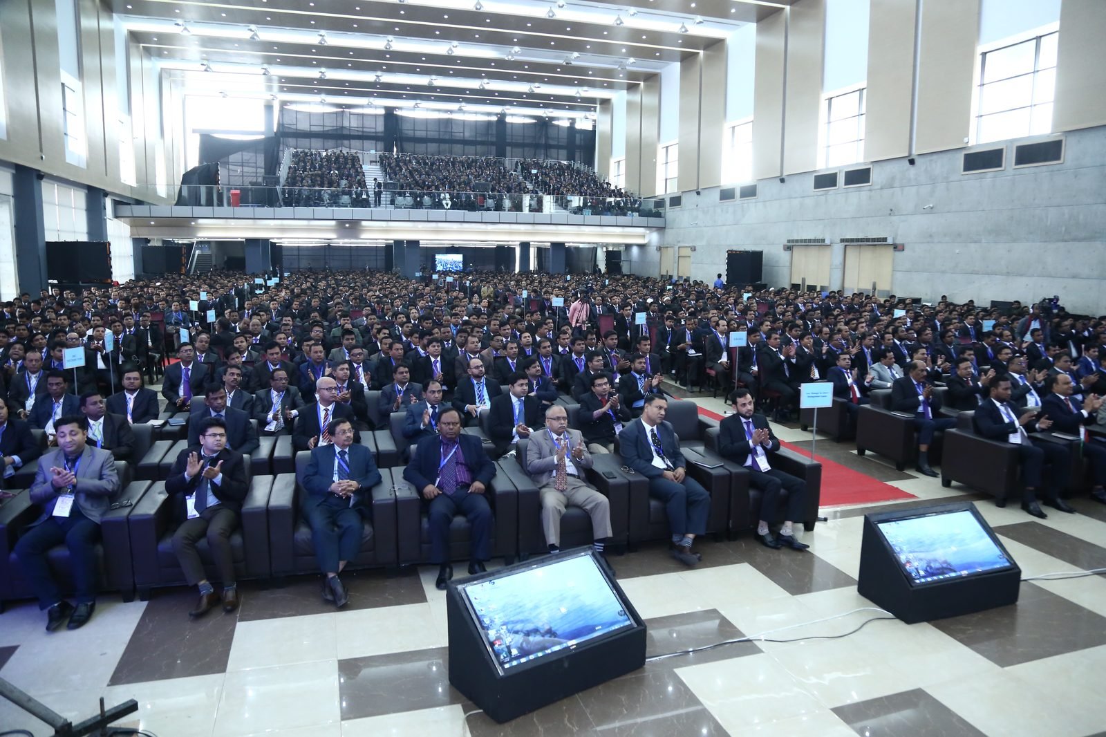 Packed auditorium at annual conference